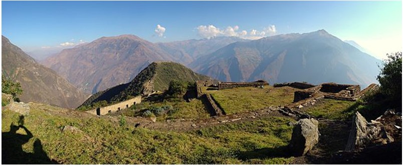 Ruinen von Choquequirao. 