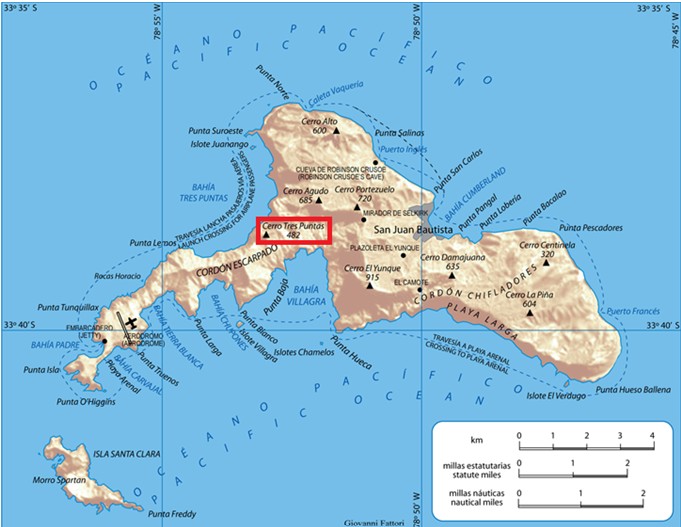 Insel Más a tierra (Robinson Crusoe) 